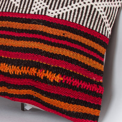 Striped Multiple Color Kilim Pillow Cover 20x20 8754