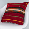 Striped Multiple Color Kilim Pillow Cover 20x20 8761
