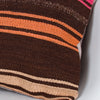 Striped Multiple Color Kilim Pillow Cover 20x20 8765