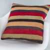 Striped Multiple Color Kilim Pillow Cover 20x20 8948