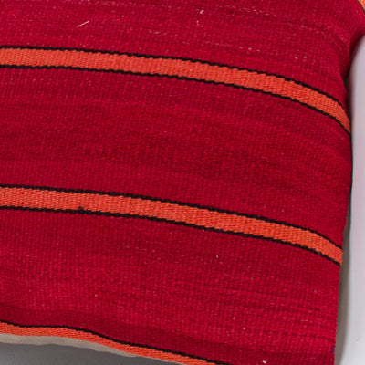 Striped Multiple Color Kilim Pillow Cover 20x20 8953