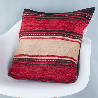 Striped Multiple Color Kilim Pillow Cover 20x20 9157
