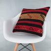 Striped Multiple Color Kilim Pillow Cover 20x20 9165