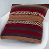 Striped Multiple Color Kilim Pillow Cover 20x20 9177