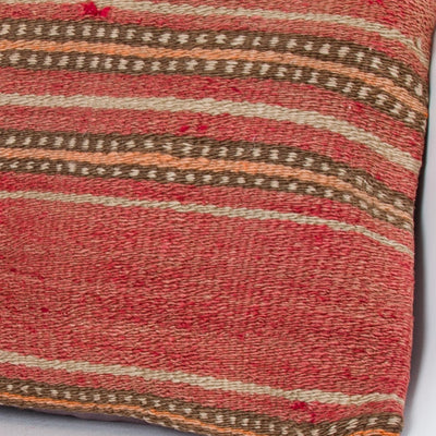 Striped Multiple Color Kilim Pillow Cover 20x20 9274
