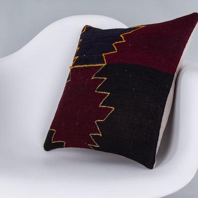 Tribal Multiple Color Kilim Pillow Cover 16x16 7514