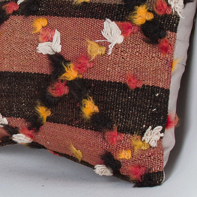 Tribal Multiple Color Kilim Pillow Cover 16x16 7661