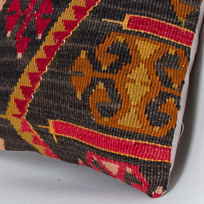 Tribal Multiple Color Kilim Pillow Cover 16x16 7804