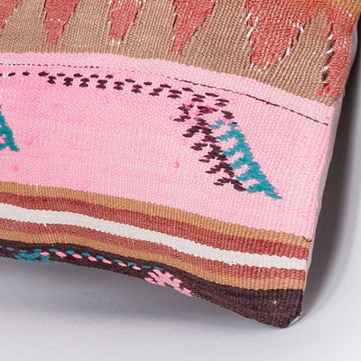 Tribal Multiple Color Kilim Pillow Cover 16x16 7907