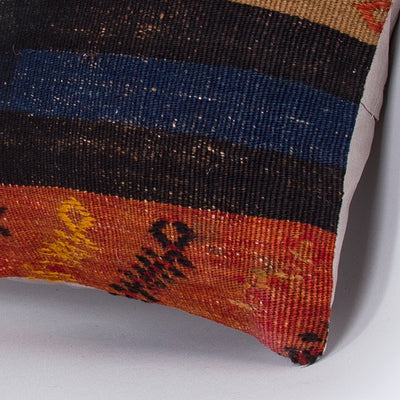 Tribal Multiple Color Kilim Pillow Cover 16x16 7908