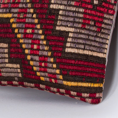 Tribal Multiple Color Kilim Pillow Cover 16x16 8253