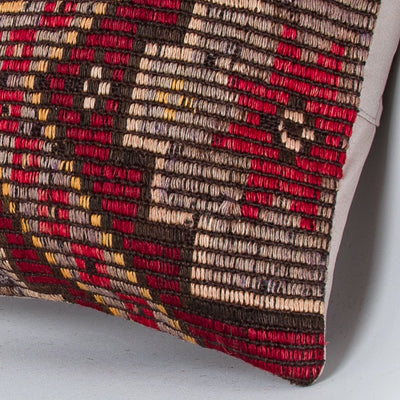 Tribal Multiple Color Kilim Pillow Cover 16x16 8314