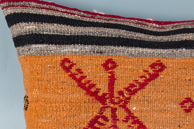 Tribal Multiple Color Kilim Pillow Cover 16x24 8439