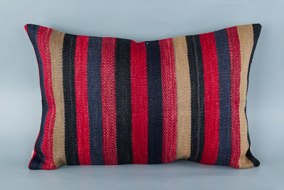 Tribal Multiple Color Kilim Pillow Cover 16x24 8454
