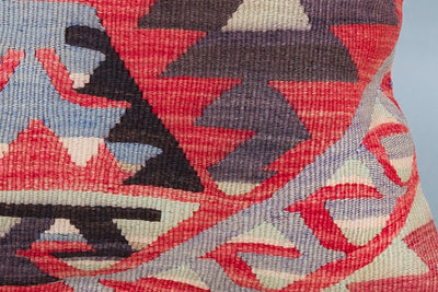 Tribal Multiple Color Kilim Pillow Cover 16x24 8635