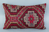 Tribal Multiple Color Kilim Pillow Cover 16x24 8641