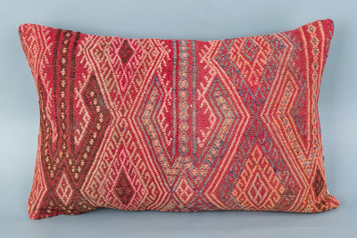 Tribal Multiple Color Kilim Pillow Cover 16x24 8646