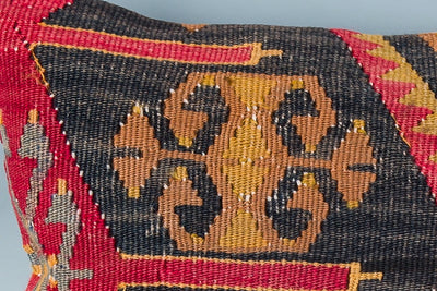 Tribal Multiple Color Kilim Pillow Cover 16x24 8650