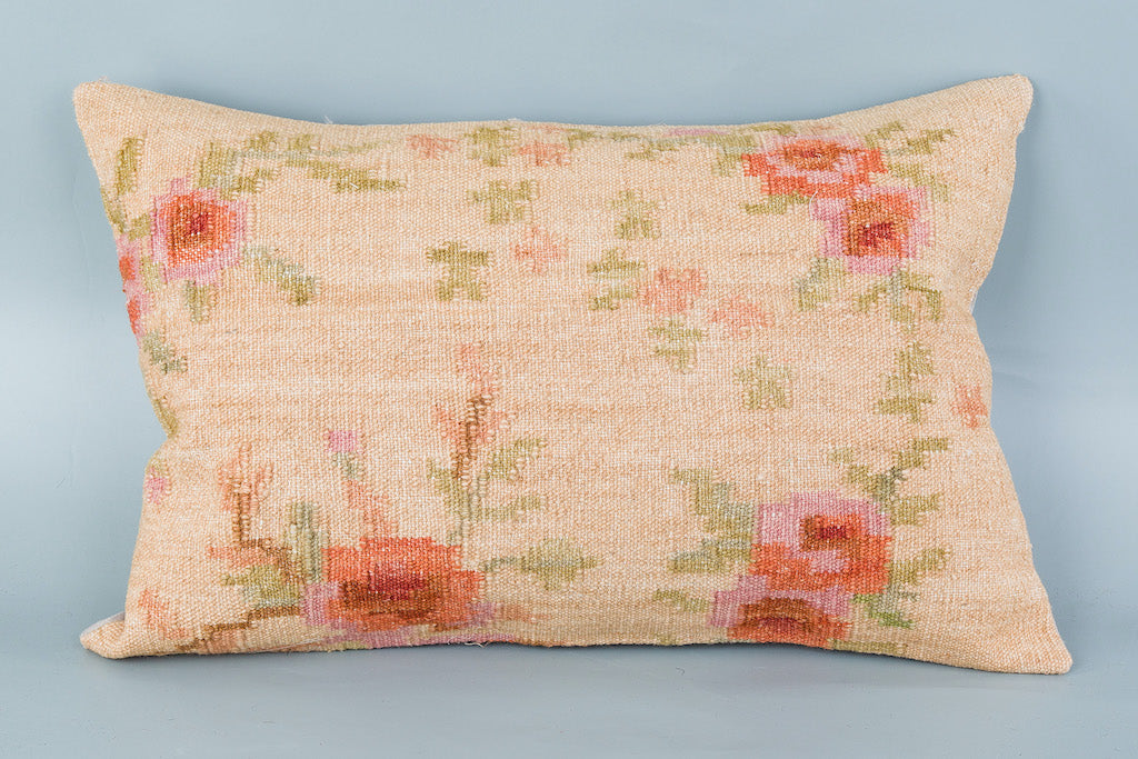 Tribal Multiple Color Kilim Pillow Cover 16x24 8662