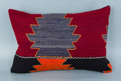 Tribal Multiple Color Kilim Pillow Cover 16x24 8665
