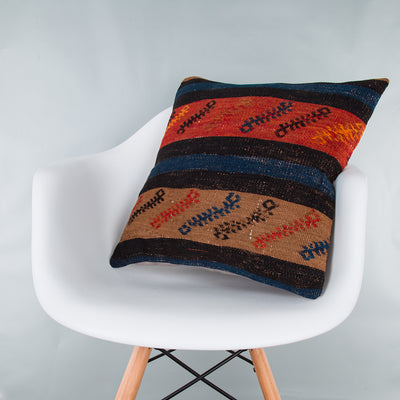 Tribal Multiple Color Kilim Pillow Cover 20x20 8854