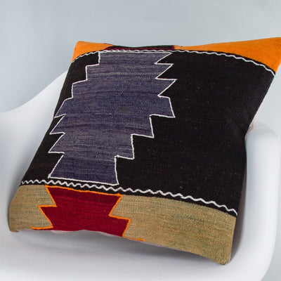 Tribal Multiple Color Kilim Pillow Cover 20x20 8856