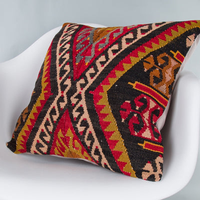Tribal Multiple Color Kilim Pillow Cover 20x20 8875