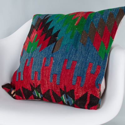 Tribal Multiple Color Kilim Pillow Cover 20x20 8894