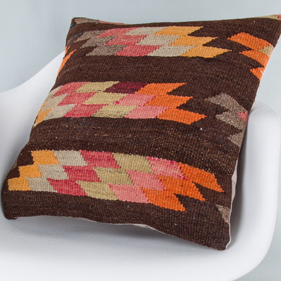 Tribal Multiple Color Kilim Pillow Cover 20x20 8987
