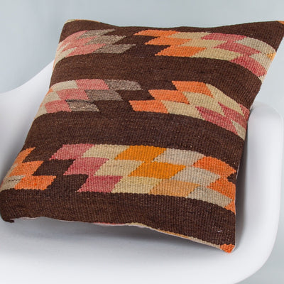Tribal Multiple Color Kilim Pillow Cover 20x20 8989