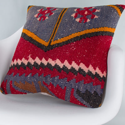 Tribal Multiple Color Kilim Pillow Cover 20x20 9252