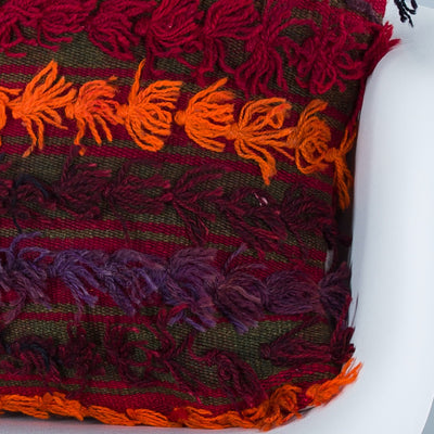 Tulu Multiple Color Kilim Pillow Cover 20x20 9240