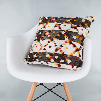 Tulu Multiple Color Kilim Pillow Cover 20x20 9270