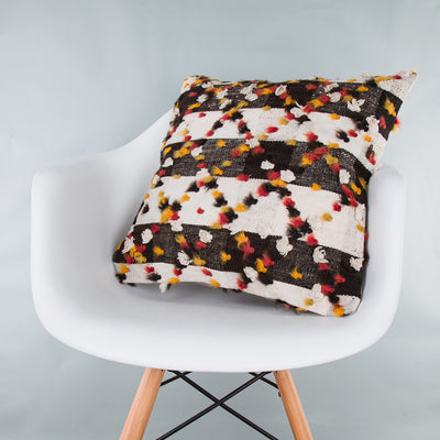 Tulu Multiple Color Kilim Pillow Cover 20x20 9323