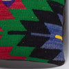 Chevron Multi Color Kilim Pillow Cover 16x16 3273 - kilimpillowstore
 - 3
