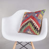 Chevron Multi Color Kilim Pillow Cover 16x16 5411 - kilimpillowstore
 - 1