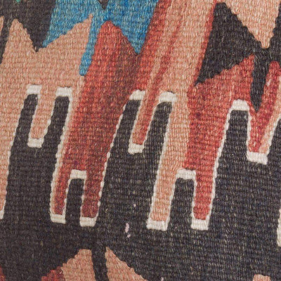 Chevron Multi Color Kilim Pillow Cover 16x16 5469 - kilimpillowstore
 - 3