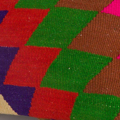 Chevron_Multiple Color_Kilim Pillow Cover_16x16_A0229_6604