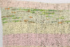 CLEARANCE 16x16  Hand Woven wool light green pinkish striped  Kilim Pillow  cushion 1048_A Wool cushion - kilimpillowstore
 - 3