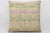 CLEARANCE 16x16  Hand Woven wool light green pinkish striped  Kilim Pillow  cushion 1048_A Wool cushion - kilimpillowstore
 - 1