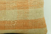 CLEARANCE 16x16 Vintage Hand Woven Kilim Pillow 945 pastel plaid pinkish greenish sham cushion pillow cover - kilimpillowstore
 - 4