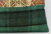 CLEARANCE Green  Kilim pillow ,  patchwork pillow 1465 - kilimpillowstore
 - 4