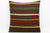CLEARANCE Pillow cover striped , Kilim pillowcase , 16x16 pillow   1421 - kilimpillowstore
 - 1