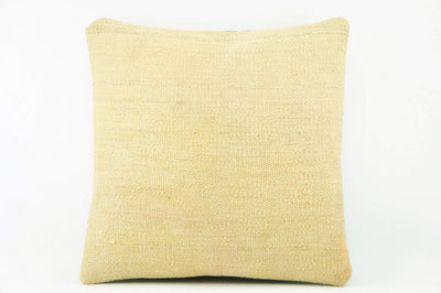 Cream hemp  Kilim  pillow case 16,  throw  cushion, ethnic decor,  Mediterranean  decor,  2200 - kilimpillowstore
 - 1
