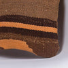 Geometric Brown Kilim Pillow Cover 16x16 4639 - kilimpillowstore
 - 3