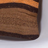 Geometric Brown Kilim Pillow Cover 16x16 4671 - kilimpillowstore
 - 3