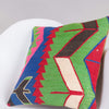 Geometric Multi Color Kilim Pillow Cover 16x16 5231 - kilimpillowstore
 - 2