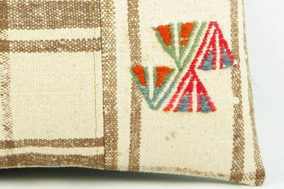 Kilim  pillow cover,  throw  pillow , ethnic decor,  Mid century style 2161 - kilimpillowstore
 - 4