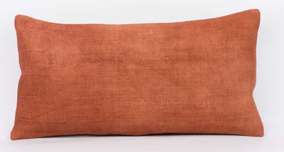 Plain Brown Kilim Pillow Cover 12x24 4181 - kilimpillowstore
 - 2