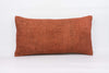 Plain Brown Kilim Pillow Cover 12x24 4192 - kilimpillowstore
 - 1